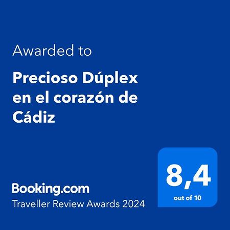 Apartamento Precioso Dúplex en el corazón de Cádiz Exterior foto